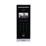 Posto esterno VTO IP touch, lettore card, face rec., pswd