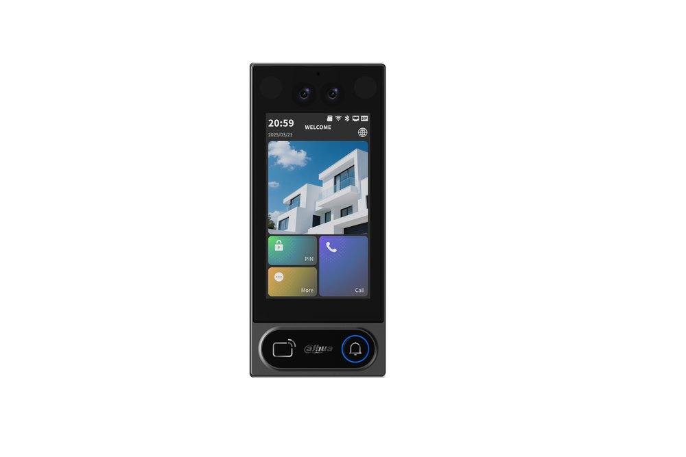 VTO6631QB-WP Posto esterno VTO IP/Wi-Fi, face rec., lettore card - immagine 1