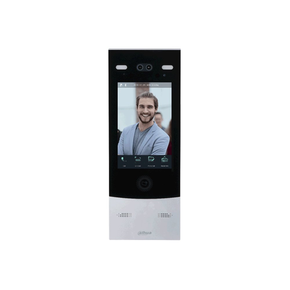 VTO7531G-S3 Posto esterno VTO IP 8" touch, lettore card, face rec. - immagine 1