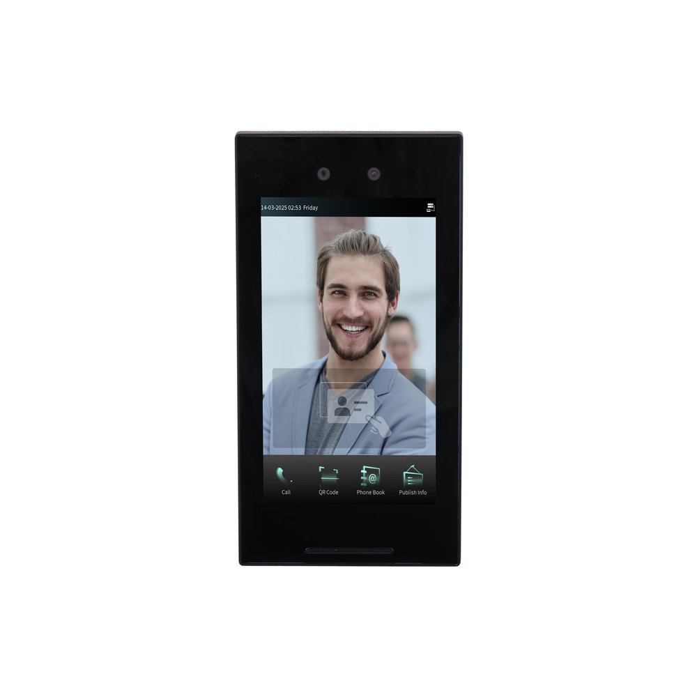 VTO7631Q Posto esterno VTO IP 7" touch, lettore card, face rec. - immagine 1