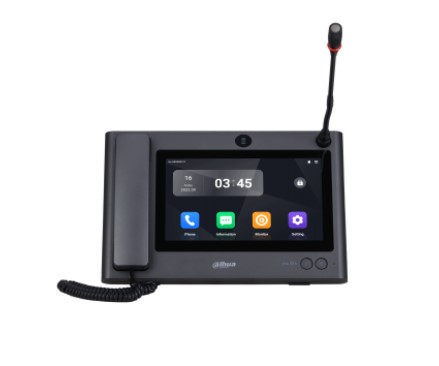 VTS8A40B-CG Master station touch 10" mic e cornetta - immagine 1