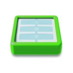 Mini cover, verde felce