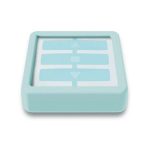 Mini cover, Ice Blue