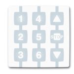 Modulo per il comando di 6 gruppi di automatismi Apre-Stop-Chiude in modalità singola o multigruppo