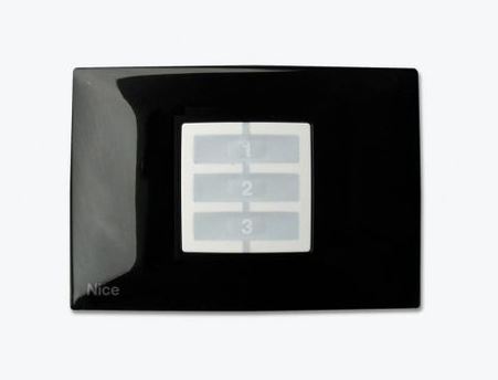 WRB Placca a parete rettangolare, nero - immagine 1