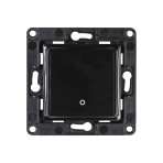 Shelly Wall Switch 1 nero - Pulsante smart. Colore nero