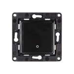 Shelly Wall Switch 1 nero - Pulsante smart. Colore nero