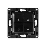 Shelly Wall Switch 1 nero - Pulsante smart. Colore nero - immagine 5