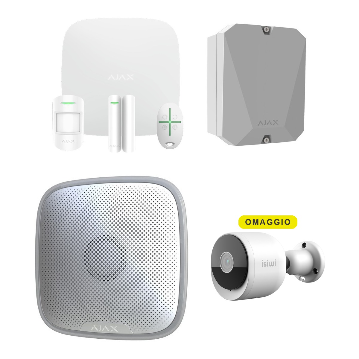 kit-ajax-jeweller-collage-1 Promo Ajax Jeweller - StarterKit 4G + MultiTransmitter + StreetSiren - immagine 1