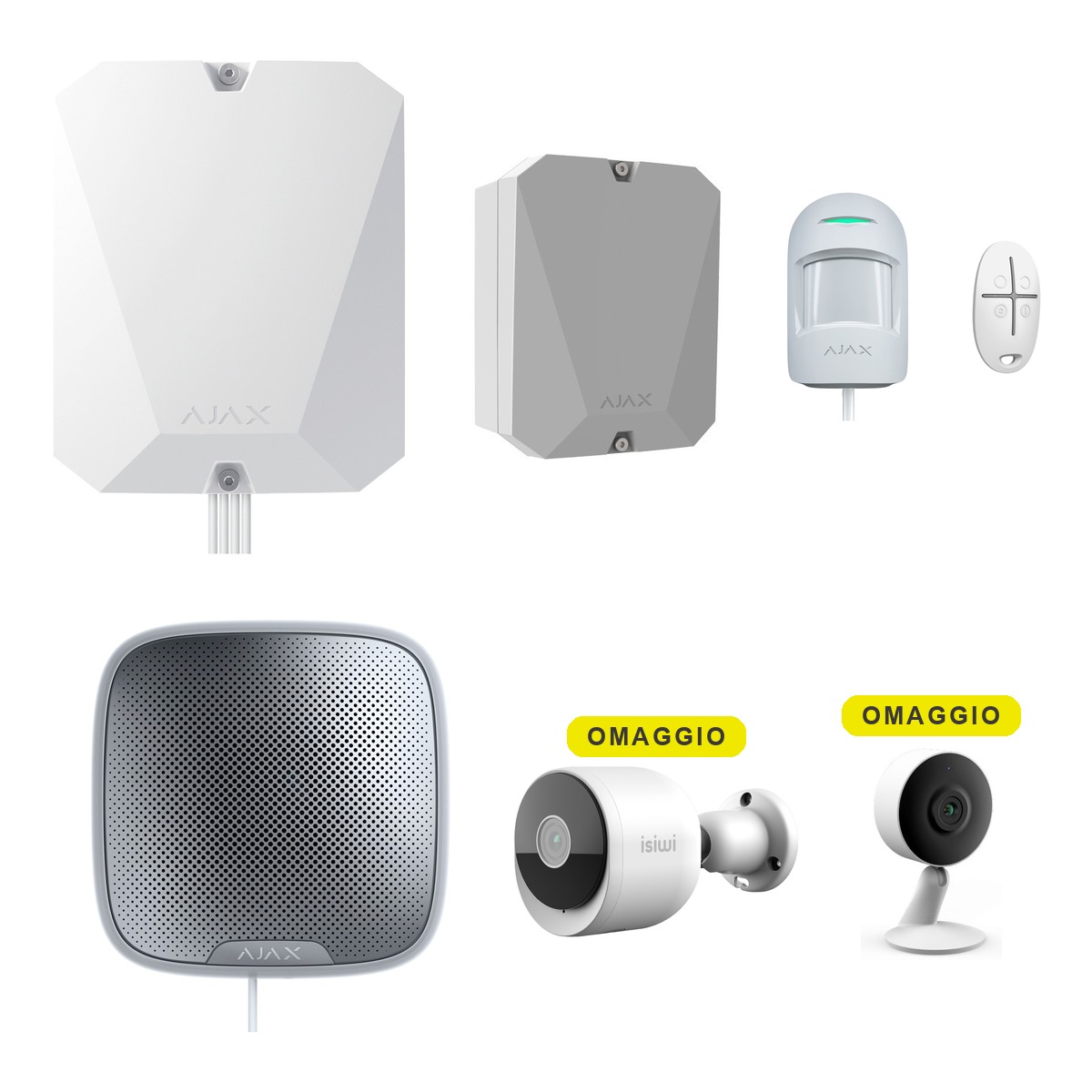 kit-ajax-superior-collage-3 Promo Ajax Superior - Hub Hybrid 4G Fibra + Jeweller - immagine 1