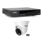 Kit videosorveglianza NVR 8ch + 3 Dome IP 6MP ECO