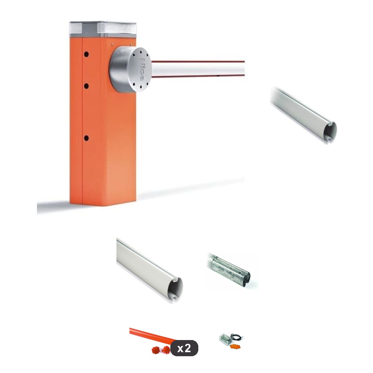 m7barklt-collage Kit barriera Nice M-Bar per accessi fino a 7 m - immagine 1