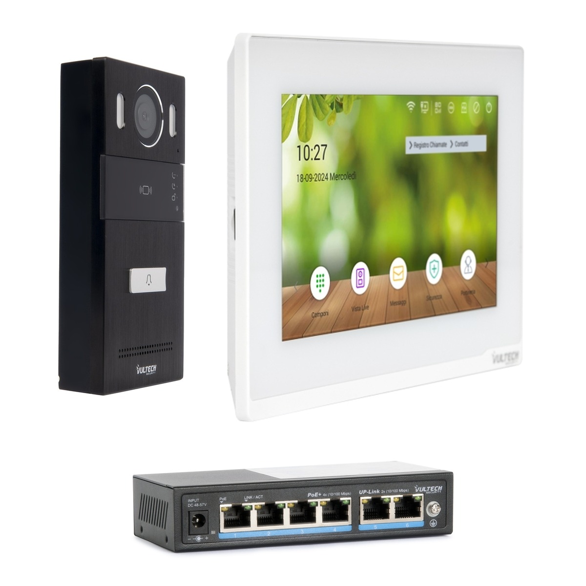 vs-pe108-ip1sklt-collage Kit videocitofonico IP monofamiliare 1 tasto - immagine 1
