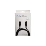 Shelly Cavo USB-C / USB-C 100 W Nero - 3 metri - immagine 4