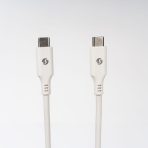 Shelly Cavo USB-C / USB-C 100 W Bianco - 5 metri - immagine 2