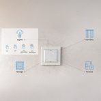 Shelly BLU Wall Switch 4 ZB - Pulsantiera a 4 tasti Zigbee e Bluetooth a batteria - immagine 3