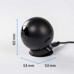 Shelly Camera Nera - Telecamera smart Full HD da interno, audio bidirezionale - 3 mesi di Shelly Cloud inclusi - immagine 3