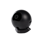 Shelly Camera Nera - Telecamera smart Full HD da interno, audio bidirezionale - 3 mesi di Shelly Cloud inclusi