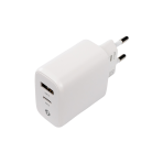 Shelly GaN Charger 65 W Bianco - Alimentatore USB-C da rete, tecnologia GaN