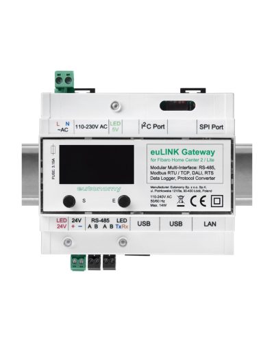 Gateway euLINK Lite DALI/Modbus (Raspberry Pi 3B+)
