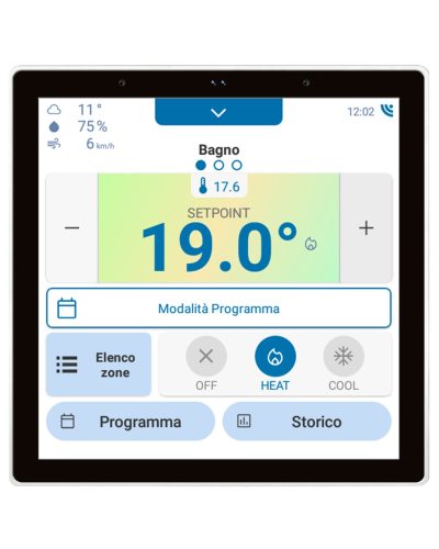 Habbii LCD4 pannello touch 4" Wi-Fi per Fibaro e Yubii