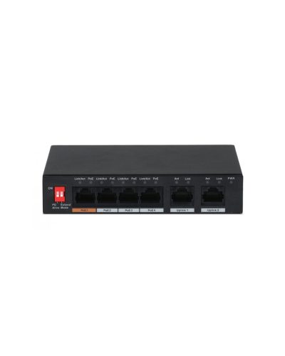 Switch PoE 6 porte Fast Ethernet (4 PoE 60 W)