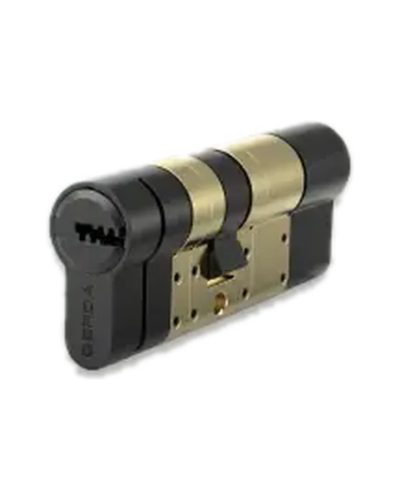 Cilindro modulare GERDA EXXO SMART 31-62/31-62 mm nero per Tedee PRO